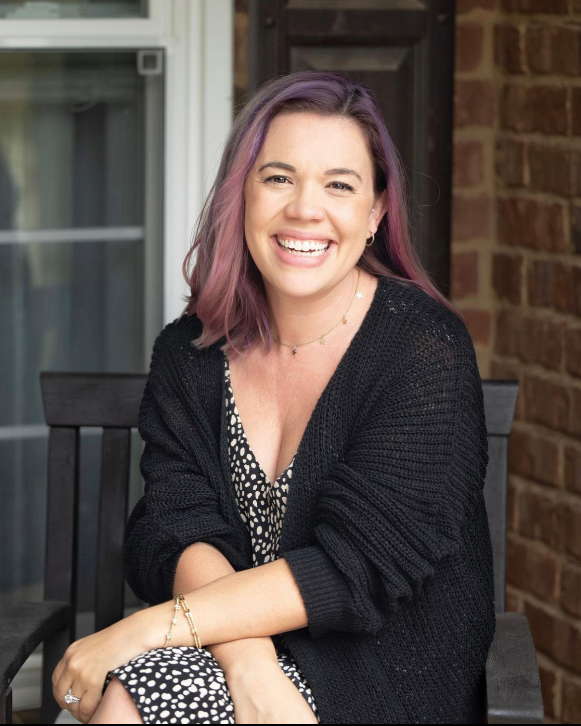 image shows the author